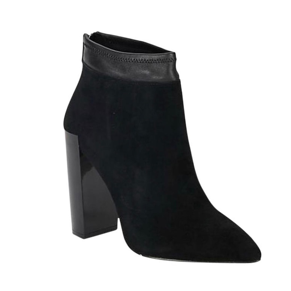 {Saks Fifth Avenue} Claudine Suede Booties